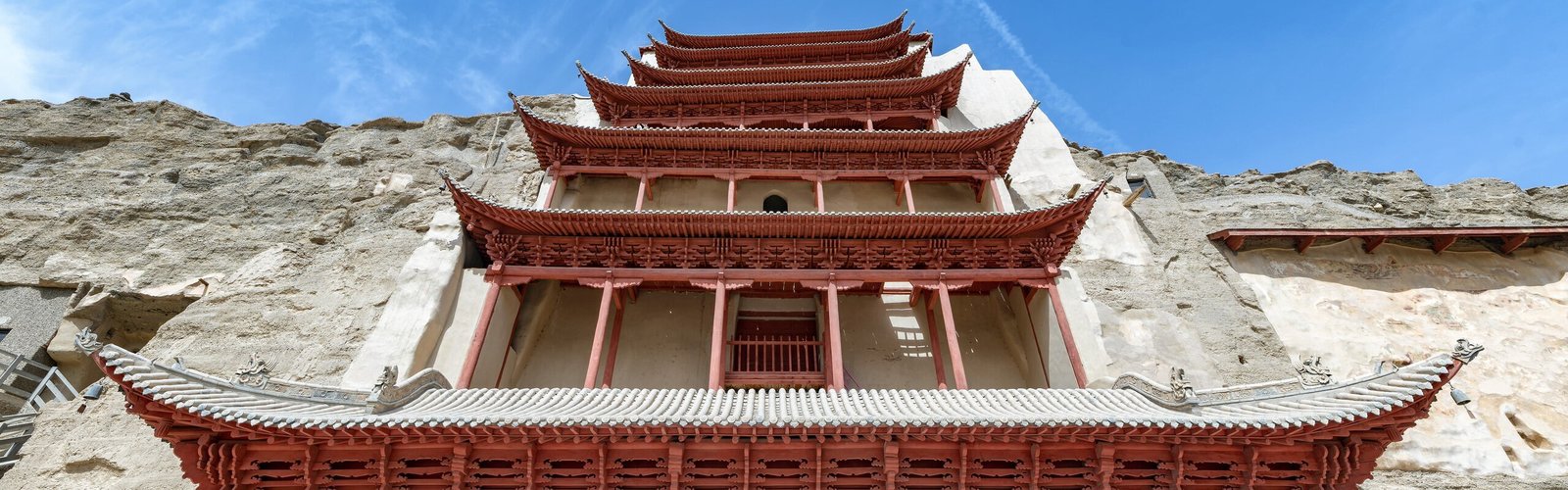 The Mogao Caves in Dunhuang