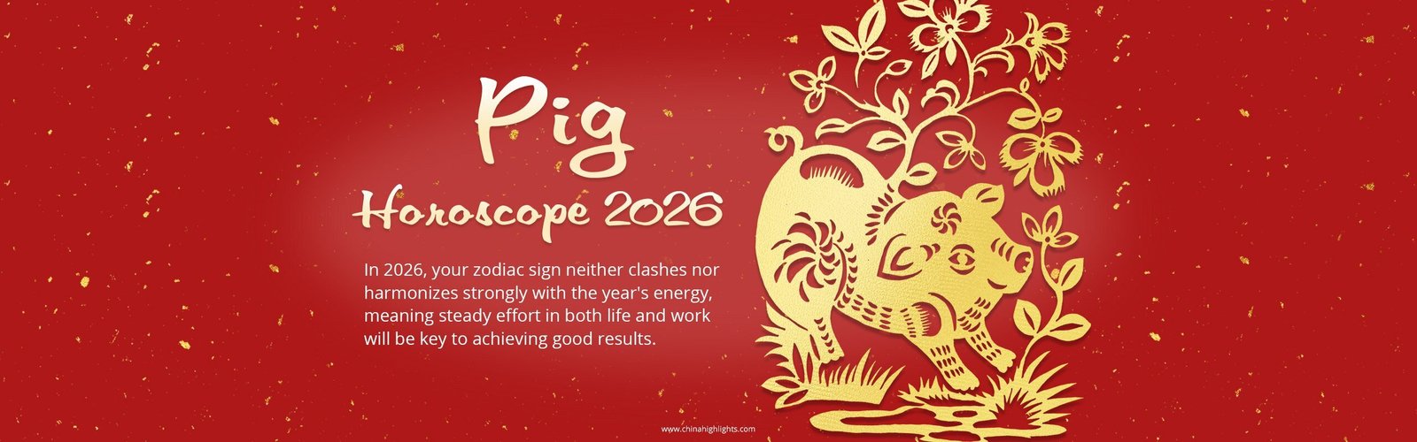 Pig Horoscope 2026